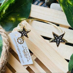 Amrita Singh Amaara Celestial Austrian Crystal Cuff